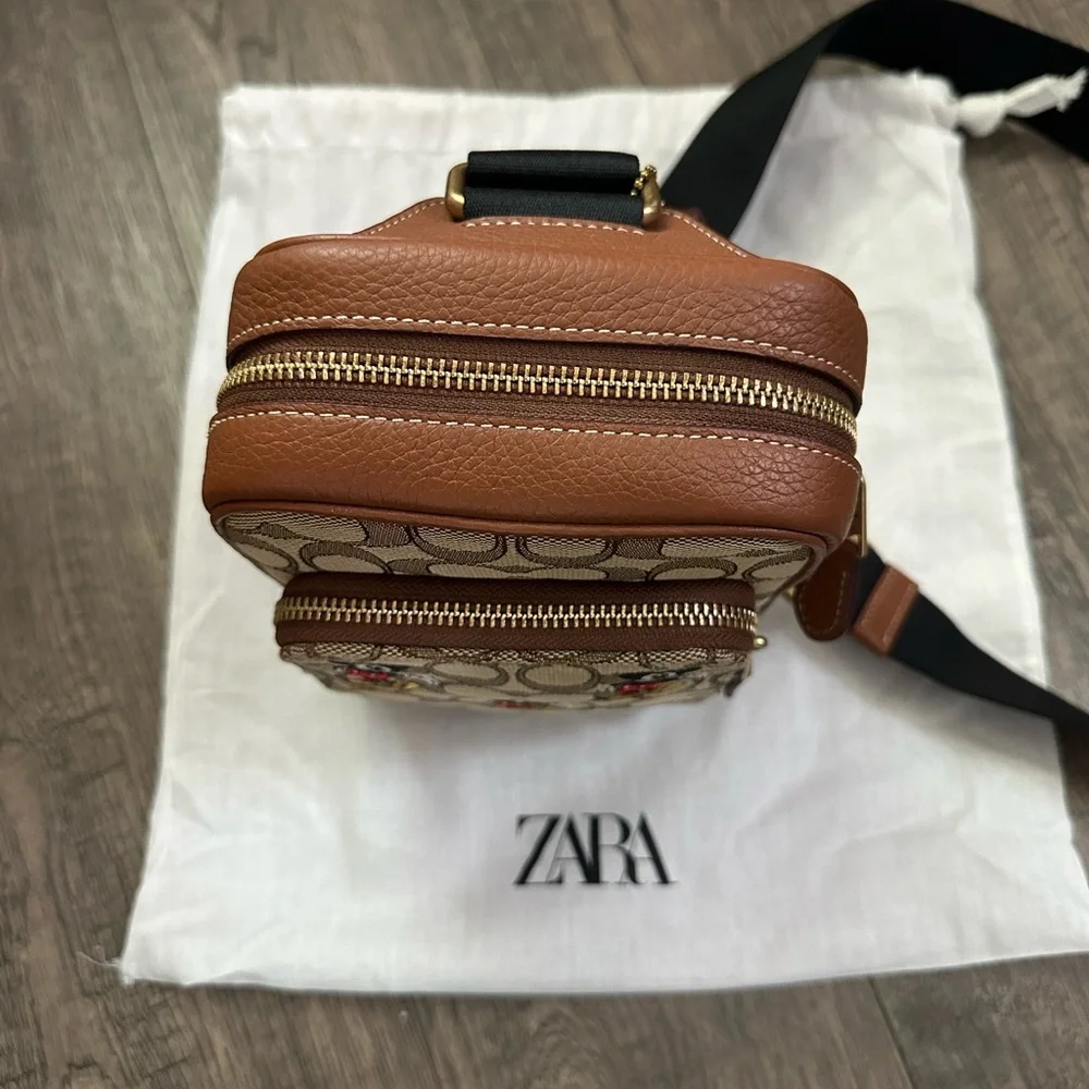 Disney x Coach Track Pack 14 Slingback Bag - Picture 3 of 13